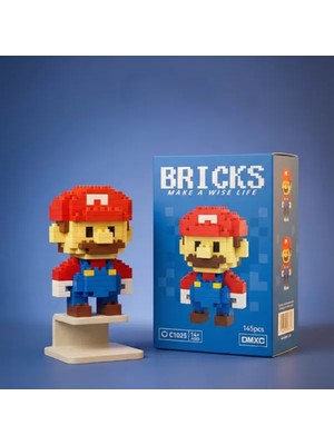 Uravas Store Bricks Super Mario Mini Figürü