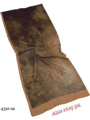 Sedef Desenli Bambu Aqua Kraş Şal Kaliteli