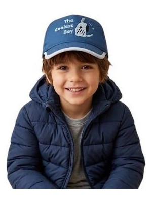 Kitti %100 Pamuk Erkek Çocuk Yazlık Şapka (1-3 Yaş) 25150-03