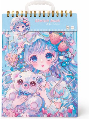 Yoyoso Ecrou Anime Tasarımlı Sketchbook