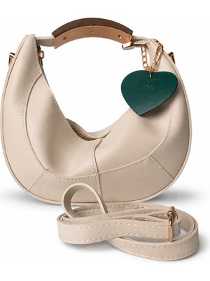 Moon Çanta Babyrella Omuz Çantası Krem