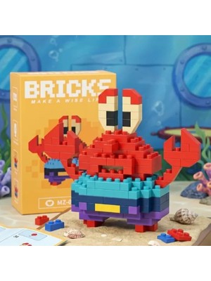 Uravas Store Bricks Bay Yengeç Mini Figürü