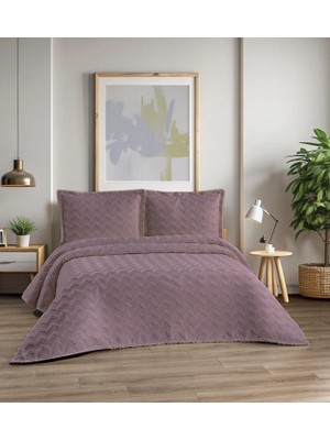 Zikzak Çift Kişilik Yatak Örtüsü