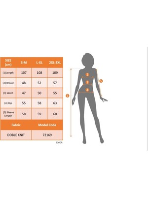 Ru Collective Kadın Uzun Kollu V Yakalı Yandan Yırtmaçlı Iki Iplik Midi Elbise