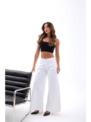 Ru Collective 7471 Pantolon-Beyaz