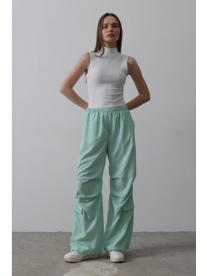 Ru Collective Paraşüt Cargo Pantolon - Mint