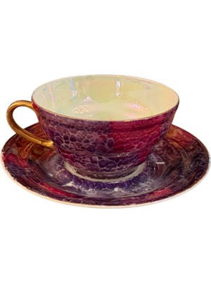 TT Eski Çekoslavak Porselen Çay Kahve Fincanı