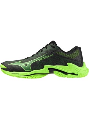 Mizuno Wave Lightning Elite Erkek Voleybol Ayakkabısı Siyah / Yeşil