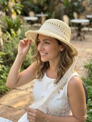 Şapkacımadam Kadın Hasır Şapka