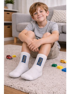 Gigi Giyim Style Yazılı Erkek Çocuk Soket Çorap