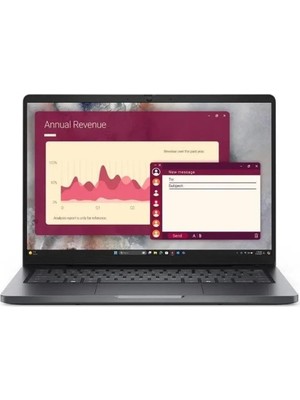 Dell Pro 14 Pc14250-C5235325U Ultra5 235U 32Gb 512Gb Ssd14" Freedos Notebook Taşınabilir Bilgisayar