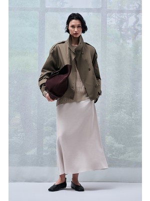 Lufian Malta Kadın Etek Mavi