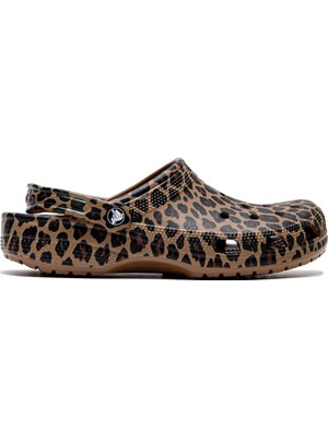 Crocs Classic Animal Clog Kadın Kahverengi Terlik