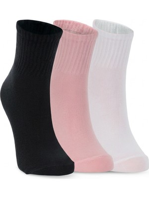 Slazenger Jorıx 3 Lü Kadın  Beyaz Çorap