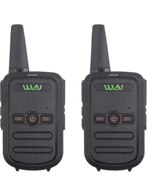 365Dükkan Wln KD-C51 16 Kanal 3-5 Km Siyah Kasa Ikili Telsiz (Şarj Aleti Dahil)