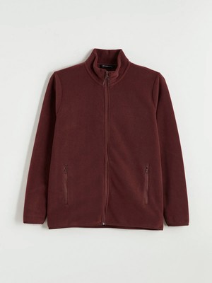 Lc Waikiki Yeni Sezon Dik Yaka Uzun Kollu Polar Erkek Fermuarlı Sweatshirt