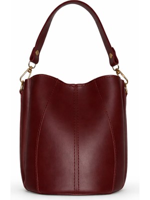 Egem Atelier Şık Suni Deri El ve Omuz Çantası | Ayarlanabilir Askı, Cüzdanlı Minimal Tasarım