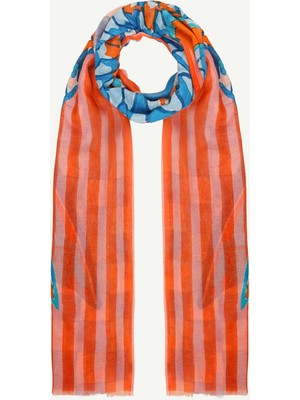 Yargıcı Karışık Desenli Şal