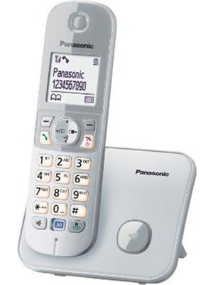 Panasonic Gri Telsiz Dect Telefon Elektrik Kesintisinde Konuşabilme Kx-Tg6811