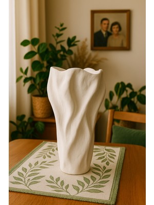 Velovis Pearl Dekoratif Seramik Vazo