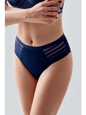 NEWBRA LINGERIE Tül Detaylı Yüksek Bel Külot , 369303