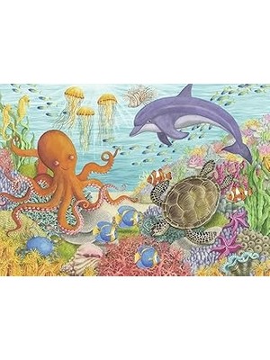 Uravas Store Ravensburger 35P Puzzle Okyanus Canlıları