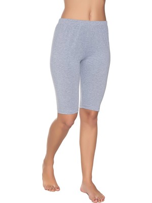 Gümüş 4032 3'lü Kadın Likralı Kısa Tayt