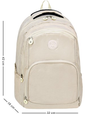 Oldso Unisex Sırt Çantası – Geniş Hacimli, Çok Gözlü, Günlük/okul/seyahat Kullanımına Uygun Hafif Çanta