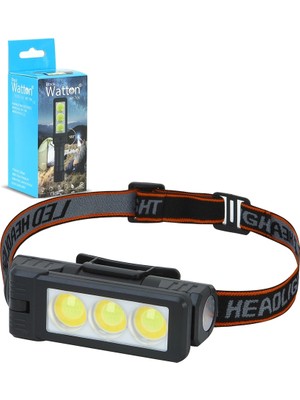 MegaSepet Şarjlı Mıknatıslı Çalışma Lambası Kafa Işığı WT-706