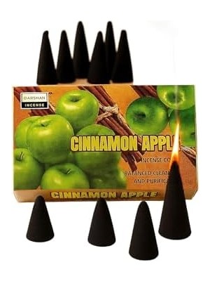 Doğal Aromaterapi Konik Uzun Süre Kalıcı Kokulu Tütsü, Meditasyon ve Yoga Için Bitkisel Kokulu, Negatif Enerji Arındırıcı, El Yapımı Organik Kömürsüz Tütsü Seti (3 Kutu – 30 Adet)