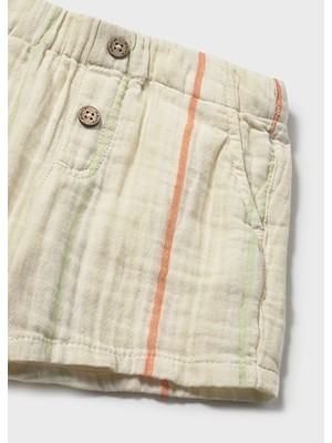 Mayoral Erkek Bebek Bermuda Şort Bej 01216