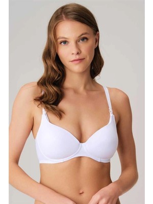 Balensiz Lohusa Önden Açılan Yumuşak Süngerli Emzirme Sütyeni