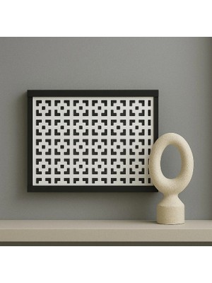 Dekoratif Kutu Sigorta ve Modem-Wifi Saklama Kutusu 30X40 cm Derinlik 11 cm