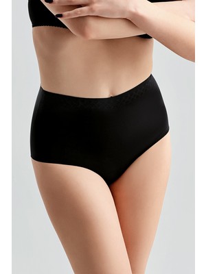NEWBRA LINGERIE Lazer Kesim Toparlayıcı Yüksek Bel Bato Külot , 369201