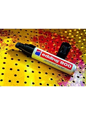 Edding 4 – 800007 Kalıcı Marker, Doldurulabilir, 4 – 12 Mm, Kahverengi