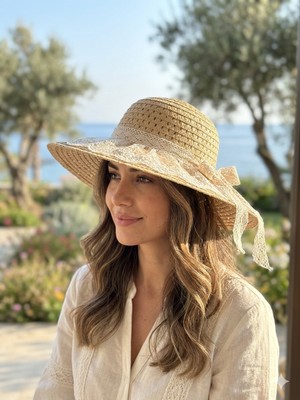 Şapkacımadam Kadın Hasır Şapka