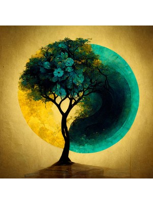 Aden Dijital Dekoratif Kanvas Tablo