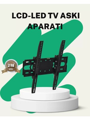 Asiltech 32 Inç Tv Duvar Askı Braketi Stabil Güvenli Montaj Çelik Gövde