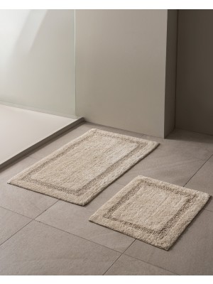 Madame Coco Zéphyr 2'li Banyo Paspası - Bej