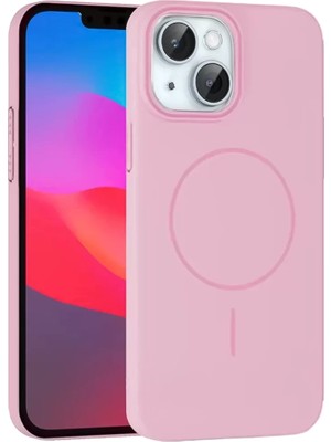 Uravas Store Iphone 15 Broş Magsafe Kapak - Pembe