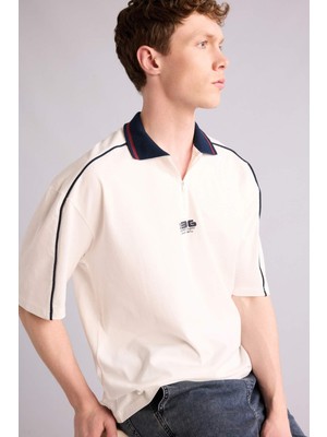 DeFacto Loose Fit Polo Tişört G5812AX26SM
