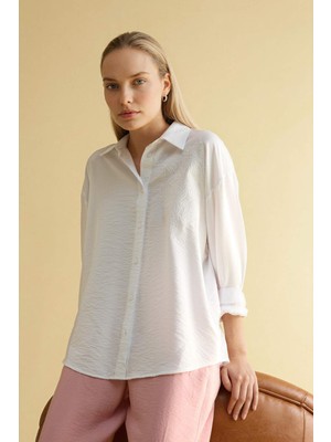 DeFacto Relax Fit Uzun Kollu Gömlek G8958AX26HS