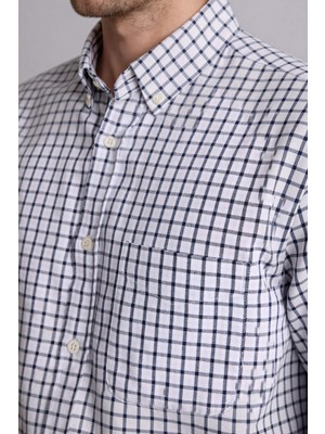 DeFacto %100 Pamuk Regular Fit Polo Yaka Oxford Uzun Kollu Gömlek H3574AX26SP