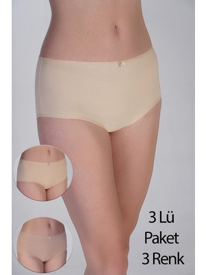 NEWBRA LINGERIE Kadın Bato Penye 3 Lü Külot