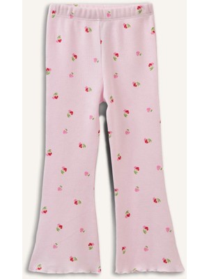 DeFacto Meyve Baskılı Waffle Tayt Kız Bebek H3006A526SP