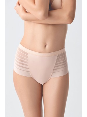 NEWBRA LINGERIE Tül Detaylı Yüksek Bel Külot , 369303