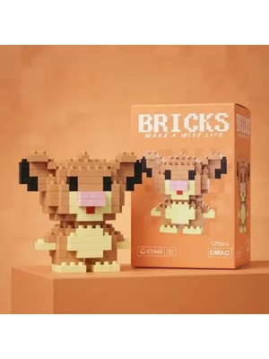 LTG Nova Bricks Aslan Kral Simba Mini Figürü