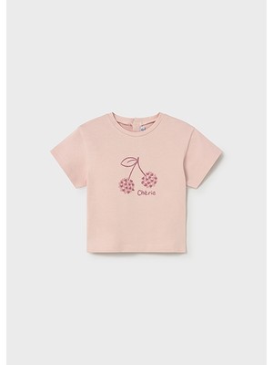 Mayoral Kız Bebek T-Shirt Pembe - 00105