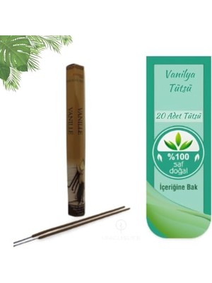 Unicuslife Vanilya Çubuk Tütsü (20 Adet Çubuk)