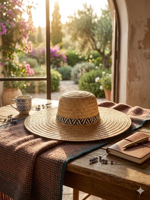 Şapkacımadam Kadın Hasır Şapka